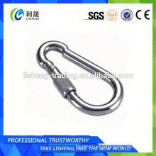 Fabricante de la fábrica Metal inoxidable Snap Hook